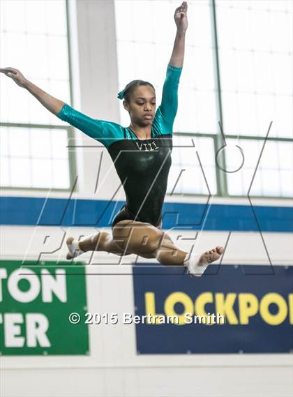 Thumbnail 2 in NYSPHSAA Gymnastics Championships (Balance Beam) photogallery.