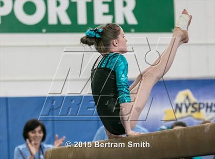 Thumbnail 2 in NYSPHSAA Gymnastics Championships (Balance Beam) photogallery.