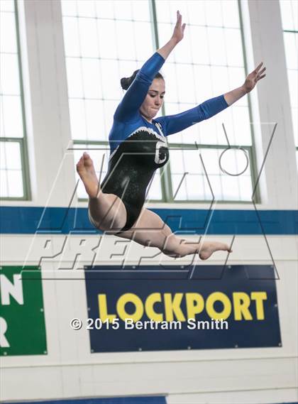 Thumbnail 1 in NYSPHSAA Gymnastics Championships (Balance Beam) photogallery.