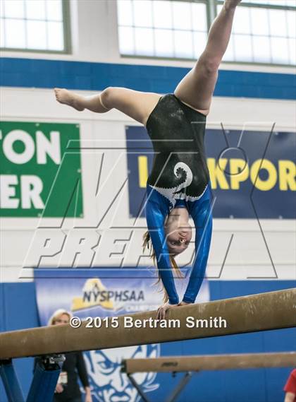 Thumbnail 1 in NYSPHSAA Gymnastics Championships (Balance Beam) photogallery.