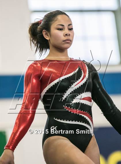 Thumbnail 1 in NYSPHSAA Gymnastics Championships (Balance Beam) photogallery.