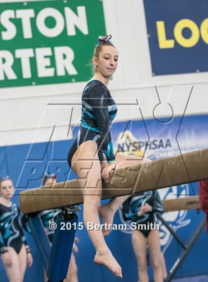 Thumbnail 3 in NYSPHSAA Gymnastics Championships (Balance Beam) photogallery.