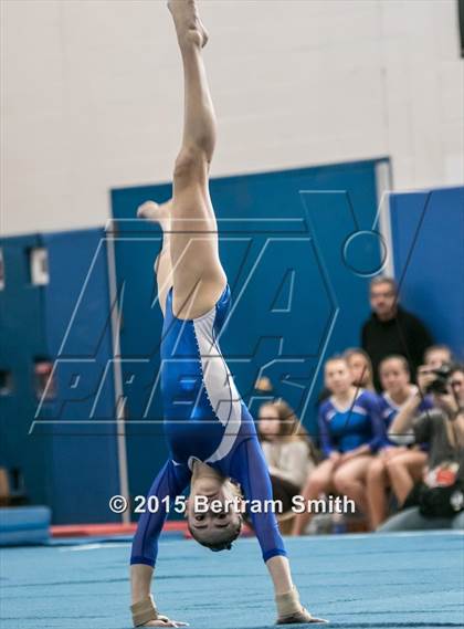 Thumbnail 2 in NYSPHSAA Gymnastics Championships (Balance Beam) photogallery.