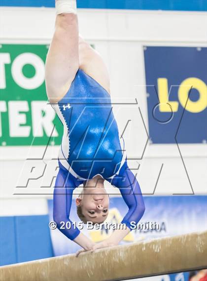 Thumbnail 3 in NYSPHSAA Gymnastics Championships (Balance Beam) photogallery.