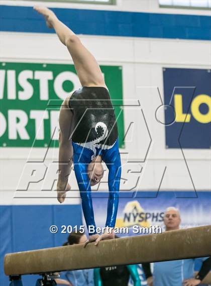 Thumbnail 3 in NYSPHSAA Gymnastics Championships (Balance Beam) photogallery.