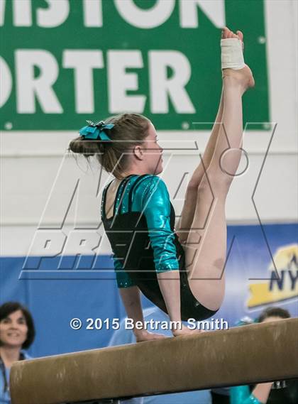 Thumbnail 1 in NYSPHSAA Gymnastics Championships (Balance Beam) photogallery.