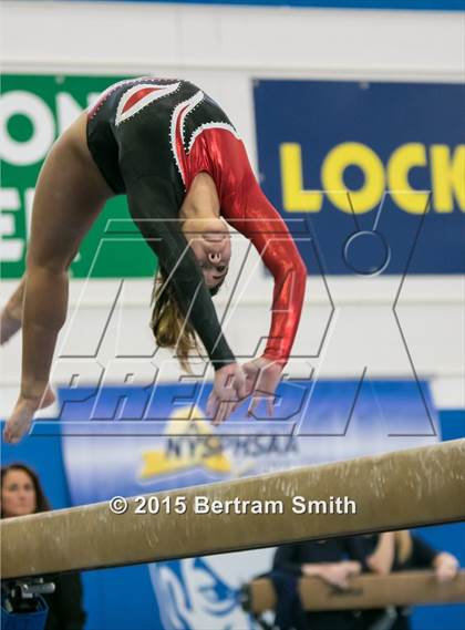 Thumbnail 1 in NYSPHSAA Gymnastics Championships (Balance Beam) photogallery.
