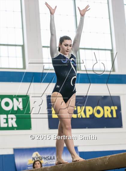 Thumbnail 1 in NYSPHSAA Gymnastics Championships (Balance Beam) photogallery.