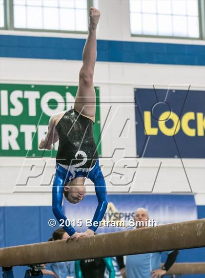 Thumbnail 1 in NYSPHSAA Gymnastics Championships (Balance Beam) photogallery.