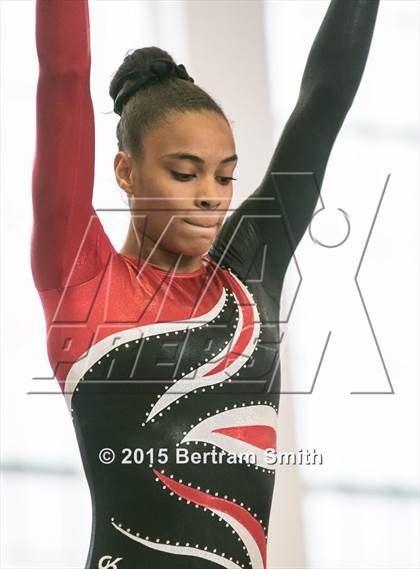 Thumbnail 3 in NYSPHSAA Gymnastics Championships (Balance Beam) photogallery.