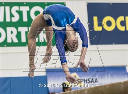 Thumbnail 3 in NYSPHSAA Gymnastics Championships (Balance Beam) photogallery.