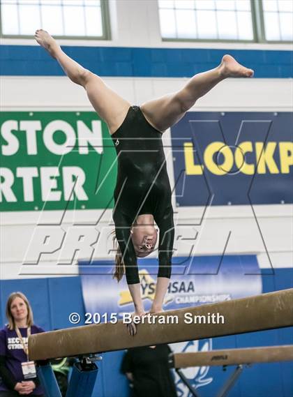 Thumbnail 1 in NYSPHSAA Gymnastics Championships (Balance Beam) photogallery.