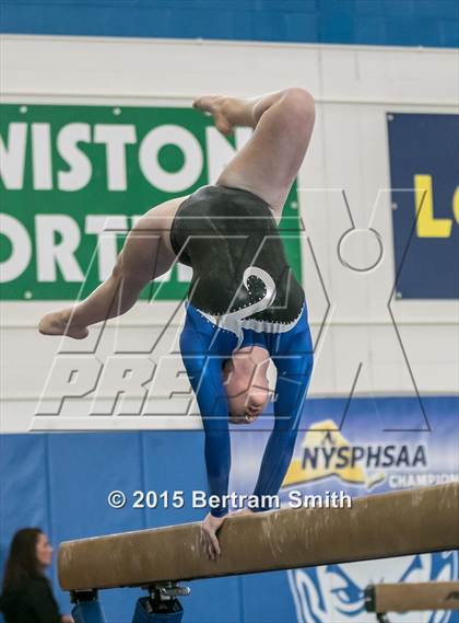 Thumbnail 3 in NYSPHSAA Gymnastics Championships (Balance Beam) photogallery.