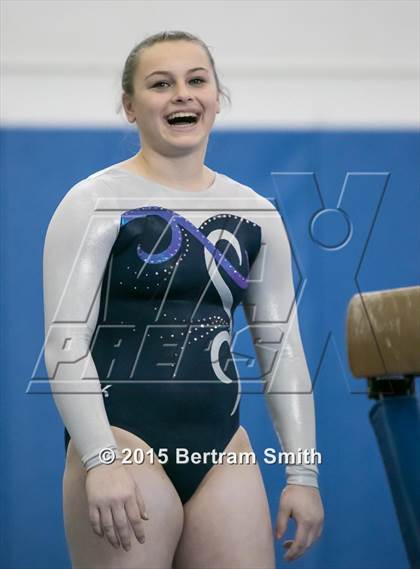 Thumbnail 3 in NYSPHSAA Gymnastics Championships (Balance Beam) photogallery.