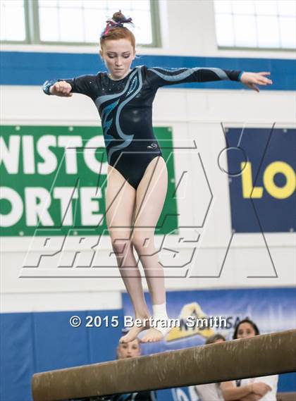 Thumbnail 3 in NYSPHSAA Gymnastics Championships (Balance Beam) photogallery.