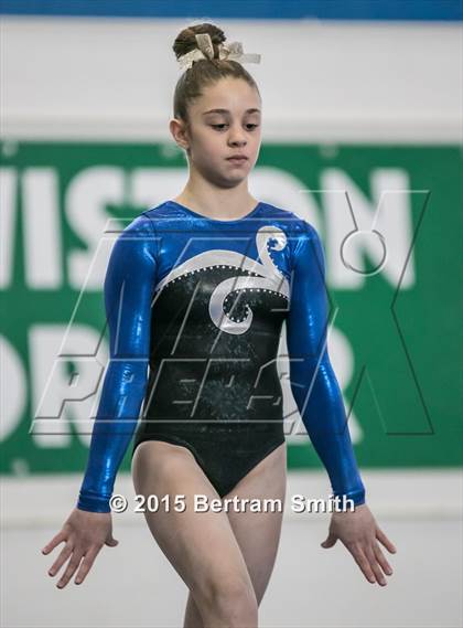 Thumbnail 2 in NYSPHSAA Gymnastics Championships (Balance Beam) photogallery.