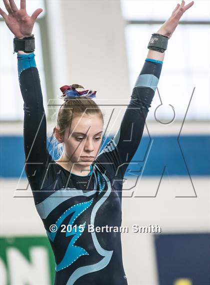 Thumbnail 1 in NYSPHSAA Gymnastics Championships (Balance Beam) photogallery.