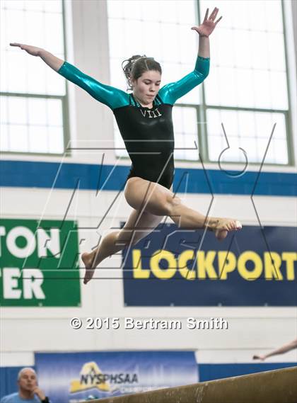 Thumbnail 3 in NYSPHSAA Gymnastics Championships (Balance Beam) photogallery.