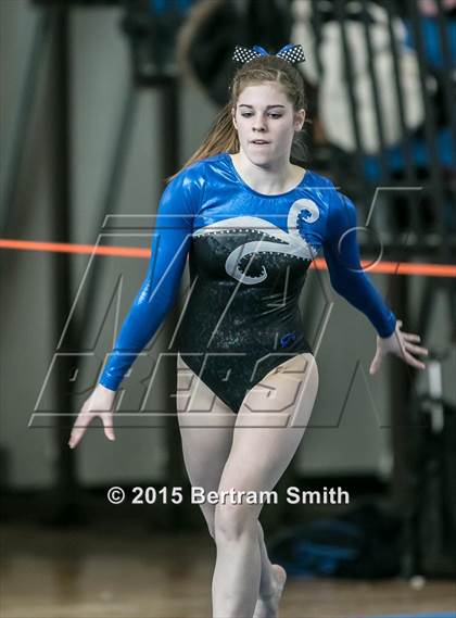 Thumbnail 3 in NYSPHSAA Gymnastics Championships (Balance Beam) photogallery.
