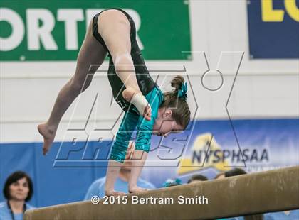 Thumbnail 3 in NYSPHSAA Gymnastics Championships (Balance Beam) photogallery.