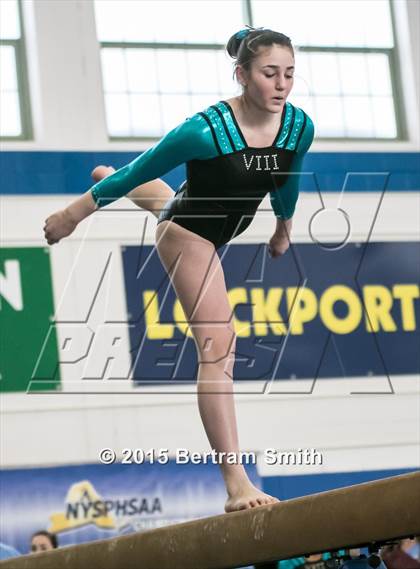 Thumbnail 1 in NYSPHSAA Gymnastics Championships (Balance Beam) photogallery.