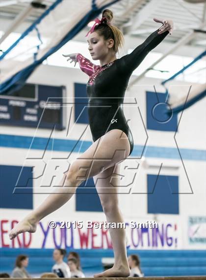 Thumbnail 1 in NYSPHSAA Gymnastics Championships (Balance Beam) photogallery.