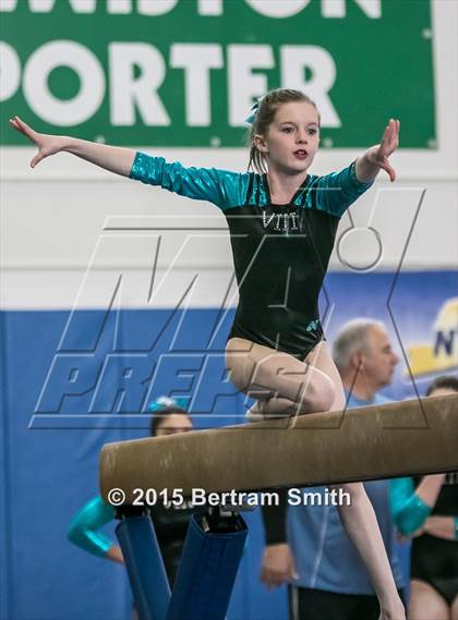 Thumbnail 3 in NYSPHSAA Gymnastics Championships (Balance Beam) photogallery.