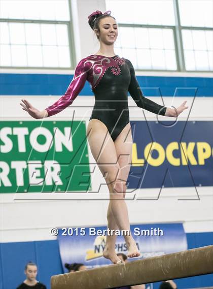 Thumbnail 1 in NYSPHSAA Gymnastics Championships (Balance Beam) photogallery.