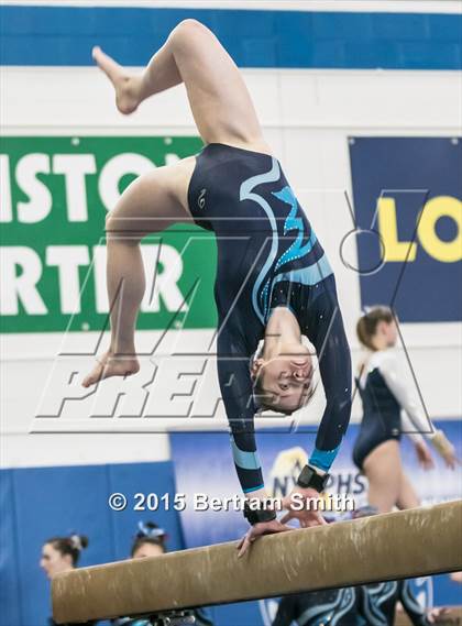 Thumbnail 1 in NYSPHSAA Gymnastics Championships (Balance Beam) photogallery.
