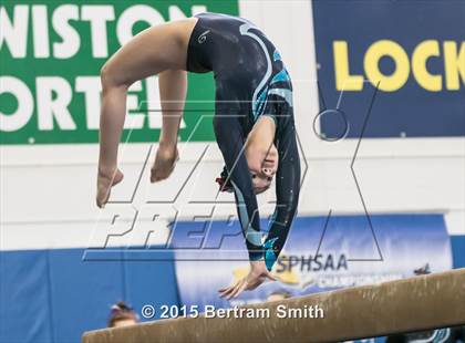 Thumbnail 2 in NYSPHSAA Gymnastics Championships (Balance Beam) photogallery.