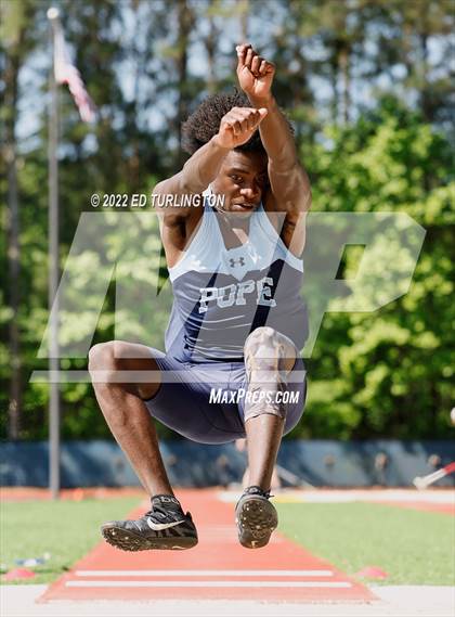 Thumbnail 1 in GHSA Region 6 AAAAAA Championship (At Pope) photogallery.