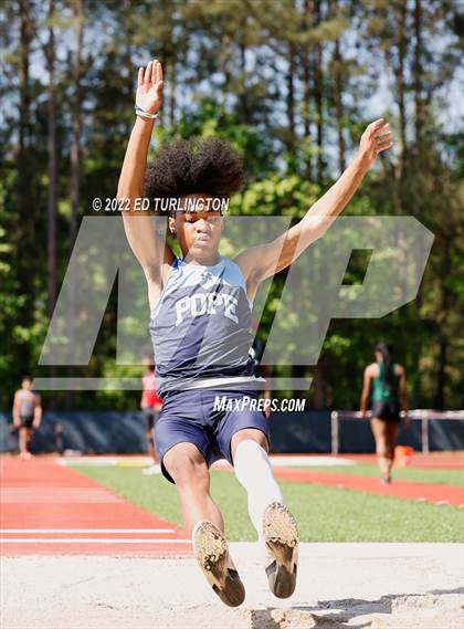 Thumbnail 2 in GHSA Region 6 AAAAAA Championship (At Pope) photogallery.