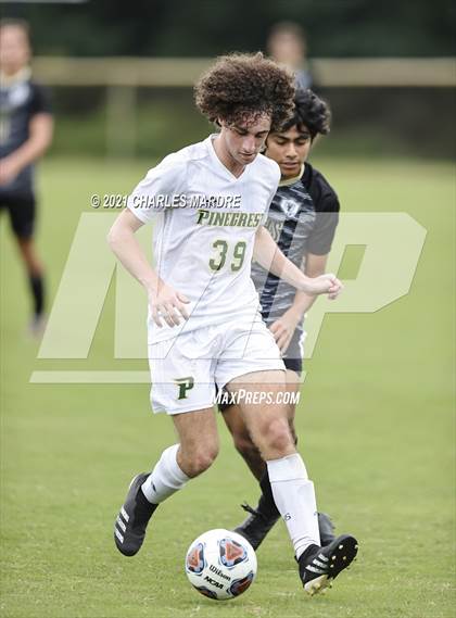 Thumbnail 1 in Gray's Creek vs. Pinecrest (Battle for the Bell) photogallery.