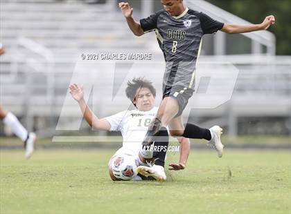 Thumbnail 2 in Gray's Creek vs. Pinecrest (Battle for the Bell) photogallery.