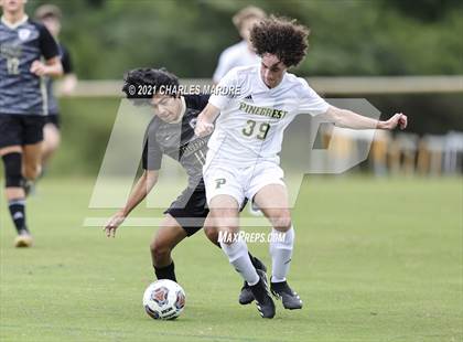 Thumbnail 1 in Gray's Creek vs. Pinecrest (Battle for the Bell) photogallery.