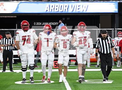 Thumbnail 3 in Arbor View vs Bishop Gorman (NIAA 5A Division 1 Final) photogallery.