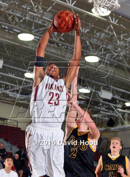 Thumbnail 1 in Capistrano Valley vs. Downey (MaxPreps Holiday Classic Goody’s Café Championship) photogallery.