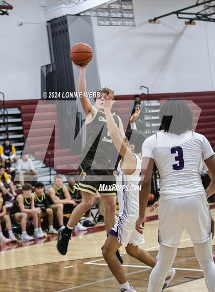 Thumbnail 1 in New Rochelle vs Clarkstown South (Harrison Holiday Tournament) photogallery.