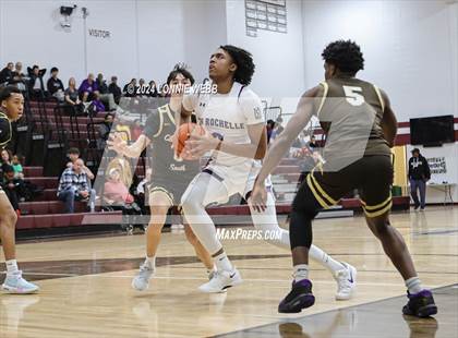 Thumbnail 1 in New Rochelle vs Clarkstown South (Harrison Holiday Tournament) photogallery.