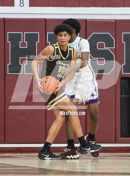 Thumbnail 1 in New Rochelle vs Clarkstown South (Harrison Holiday Tournament) photogallery.