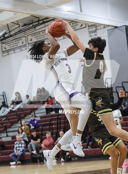 Thumbnail 1 in New Rochelle vs Clarkstown South (Harrison Holiday Tournament) photogallery.