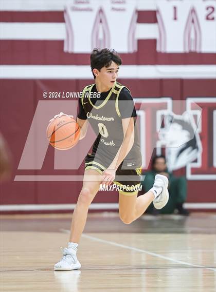 Thumbnail 1 in New Rochelle vs Clarkstown South (Harrison Holiday Tournament) photogallery.