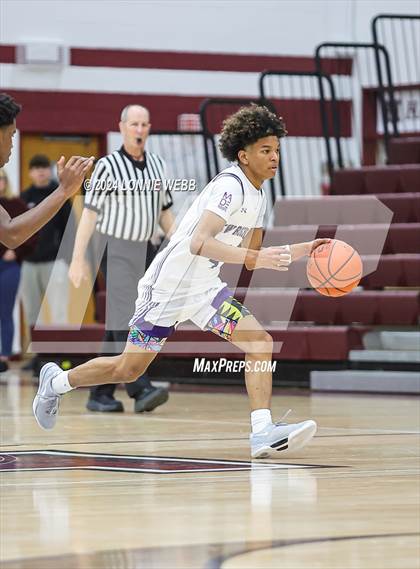 Thumbnail 3 in New Rochelle vs Clarkstown South (Harrison Holiday Tournament) photogallery.