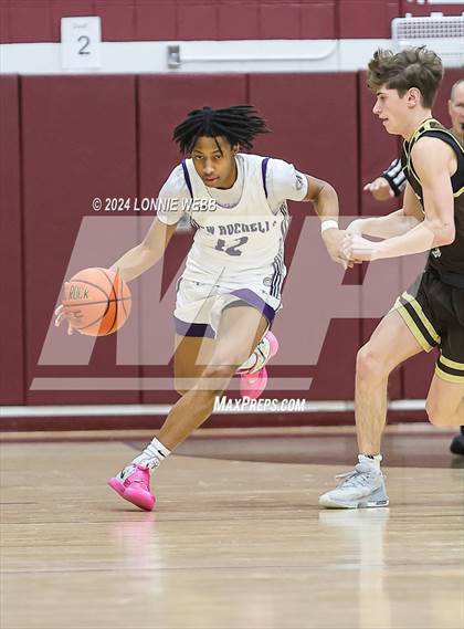 Thumbnail 1 in New Rochelle vs Clarkstown South (Harrison Holiday Tournament) photogallery.
