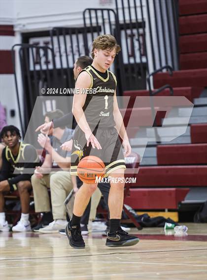 Thumbnail 3 in New Rochelle vs Clarkstown South (Harrison Holiday Tournament) photogallery.