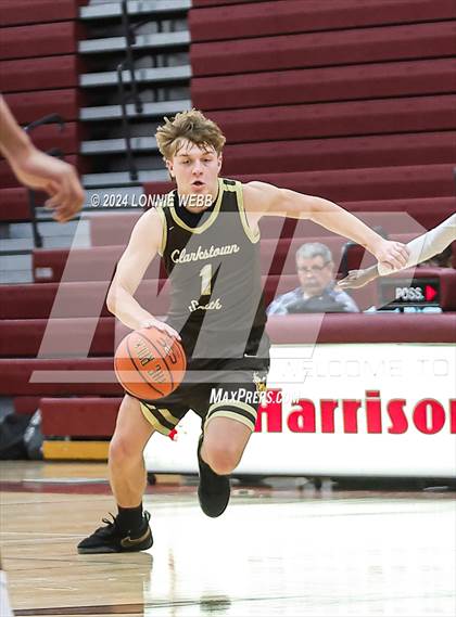 Thumbnail 2 in New Rochelle vs Clarkstown South (Harrison Holiday Tournament) photogallery.