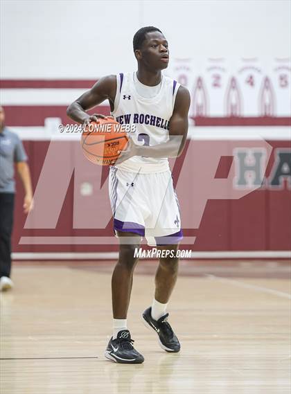 Thumbnail 3 in New Rochelle vs Clarkstown South (Harrison Holiday Tournament) photogallery.
