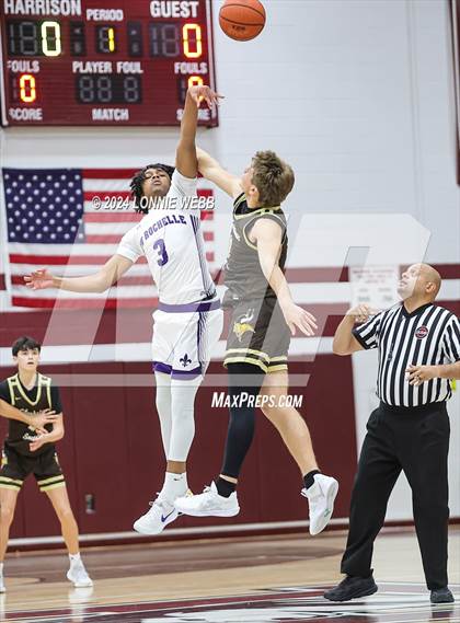 Thumbnail 1 in New Rochelle vs Clarkstown South (Harrison Holiday Tournament) photogallery.