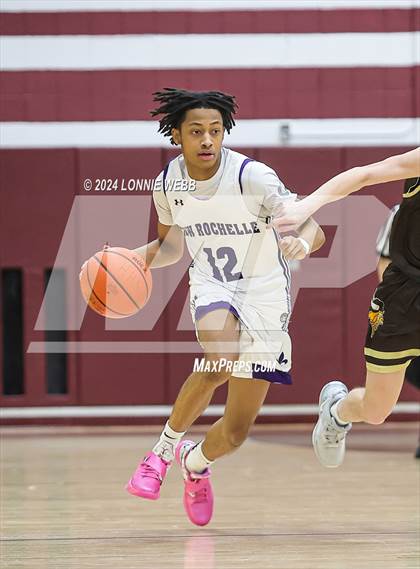 Thumbnail 2 in New Rochelle vs Clarkstown South (Harrison Holiday Tournament) photogallery.