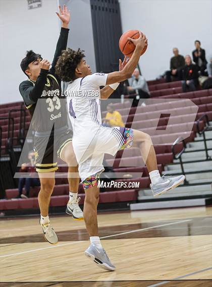 Thumbnail 1 in New Rochelle vs Clarkstown South (Harrison Holiday Tournament) photogallery.